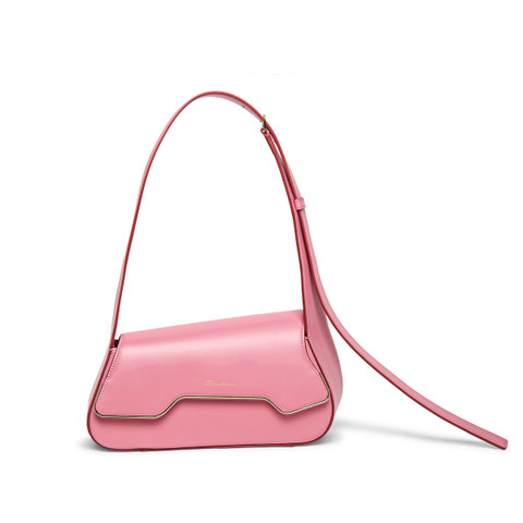 Santoni Pink Leather Thepluto Bag
