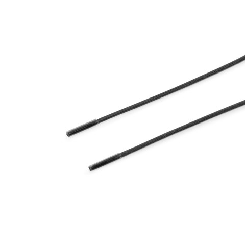 Black waxed laces - 90 cm - Santoni - 3