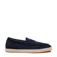 Men's blue suede espadrillas - Santoni - 1