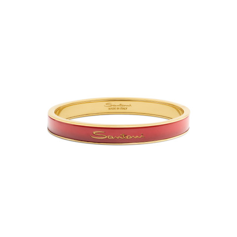 Red metal bracelet - Santoni - 1