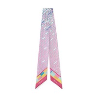 Pink silk bandeaux - Santoni - 1