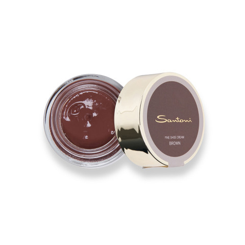 Brown shoe cream - Santoni - 5