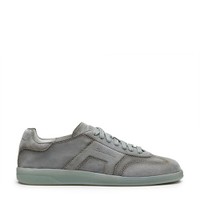 Men's green suede DBS Oly sneaker - Santoni - 1
