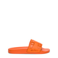 Women’s orange rubber sandal - Santoni - 1