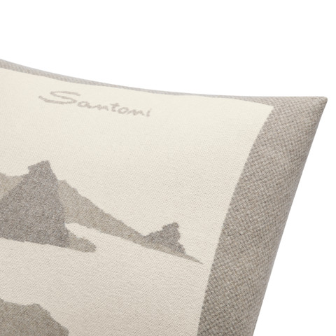 Fabric cushion - Santoni - 3