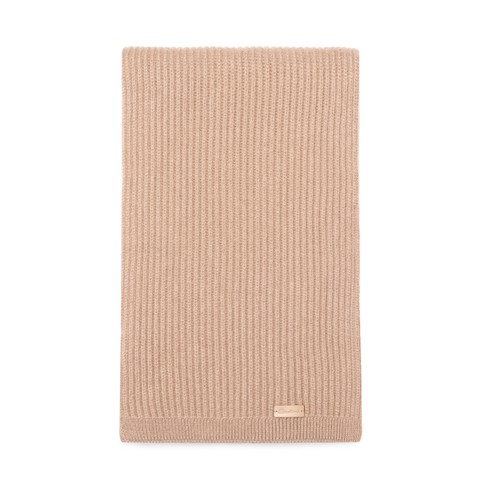 Beige cashmere scarf - Santoni - 1