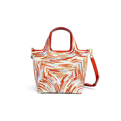 Multicolor leather handbag - Santoni - 5