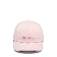 Women's pink cotton baseball cap - Santoni - 1