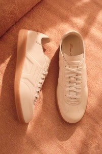 Sneaker DBS Oly da uomo in pelle bianca - Santoni - editorial