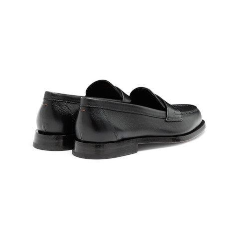 Mocassin en cuir noir pour femme - Santoni - 3