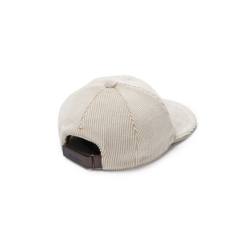 Grey velvet baseball cap - Santoni - 4