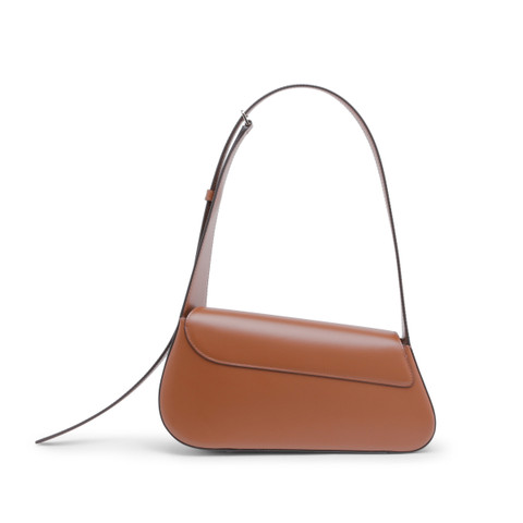 Brown leather ThePluto bag - Santoni - 4