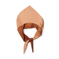 Orange silk scarf - Santoni - 2