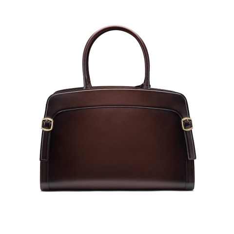 Brown leather Meraviglia Collection handbag - Santoni - 4