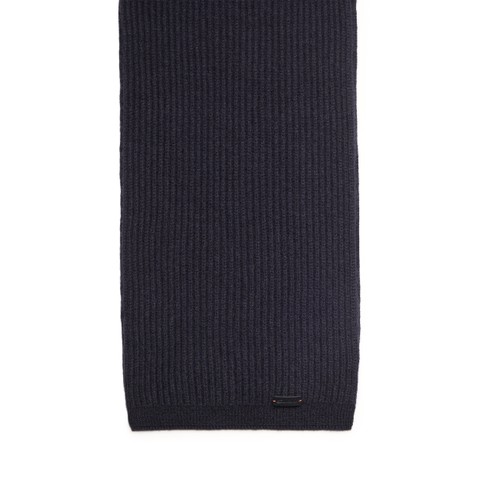Blue cashmere scarf - Santoni - 3