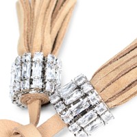 شرابات Santoni Atelier من جلد السويد باللون البيج - Santoni - 2