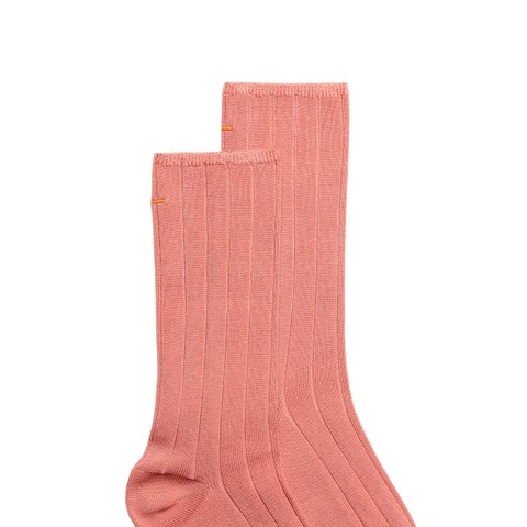 Calzini medi in Filo di Scozia rosa - Santoni - 3