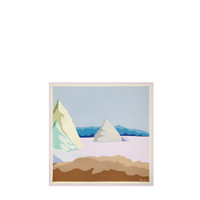 Foulard en soie multicolore - Santoni - 1