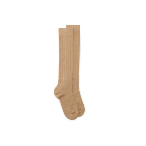 Dove grey cashmere high socks - Santoni - 1
