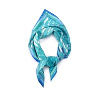 Light blue silk scarf - Santoni - 2