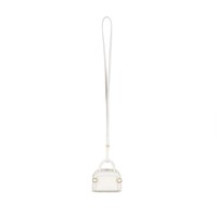 White leather bag charm - Santoni - 2