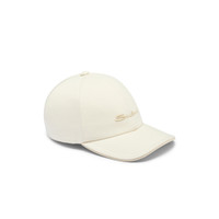 Women's beige cotton baseball cap - Santoni - 2