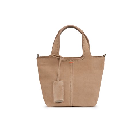 Beige suede handbag - Santoni - 1