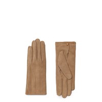 Beige suede gloves - Santoni - 1
