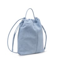 Light blue leather crossbody bag - Santoni - 2