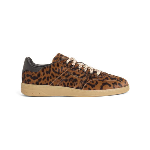 Women's animal-print cavallino DBS Oly sneaker - Santoni - 1