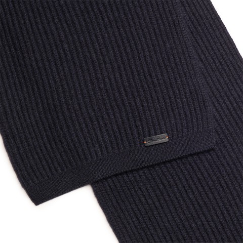 Blue cashmere scarf - Santoni - 2