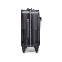 Schwarzer Reisekoffer aus Leder - Santoni - 2