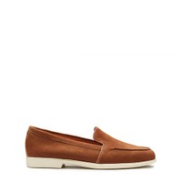 Women's brown suede loafer - Santoni - 1