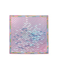 Pink silk scarf - Santoni - 1