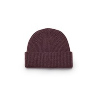 Berretto in cashmere bordeaux - Santoni - 2