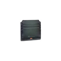 Green leather credit card holder - Santoni - 2