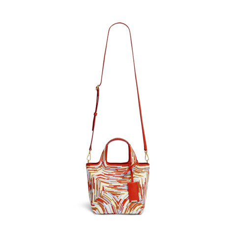 Multicolor leather handbag - Santoni - 4