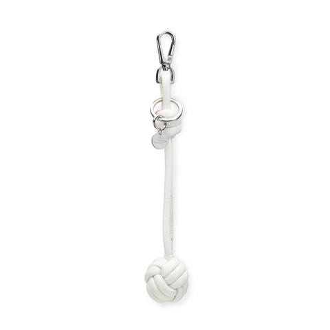 White leather sphere charm - Santoni - 1