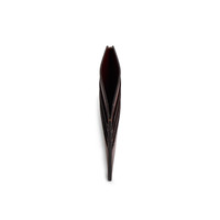 Brown leather credit card holder - Santoni - 2