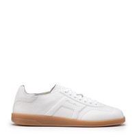 Men's white leather DBS Oly sneaker - Santoni - 1
