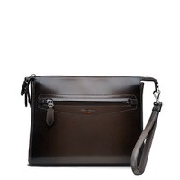 Brown leather document holder - Santoni - 1