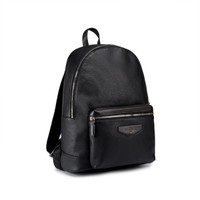 Black leather backpack - Santoni - 2