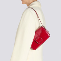 Rote Crossbody Bag aus Lackleder - Santoni - 2