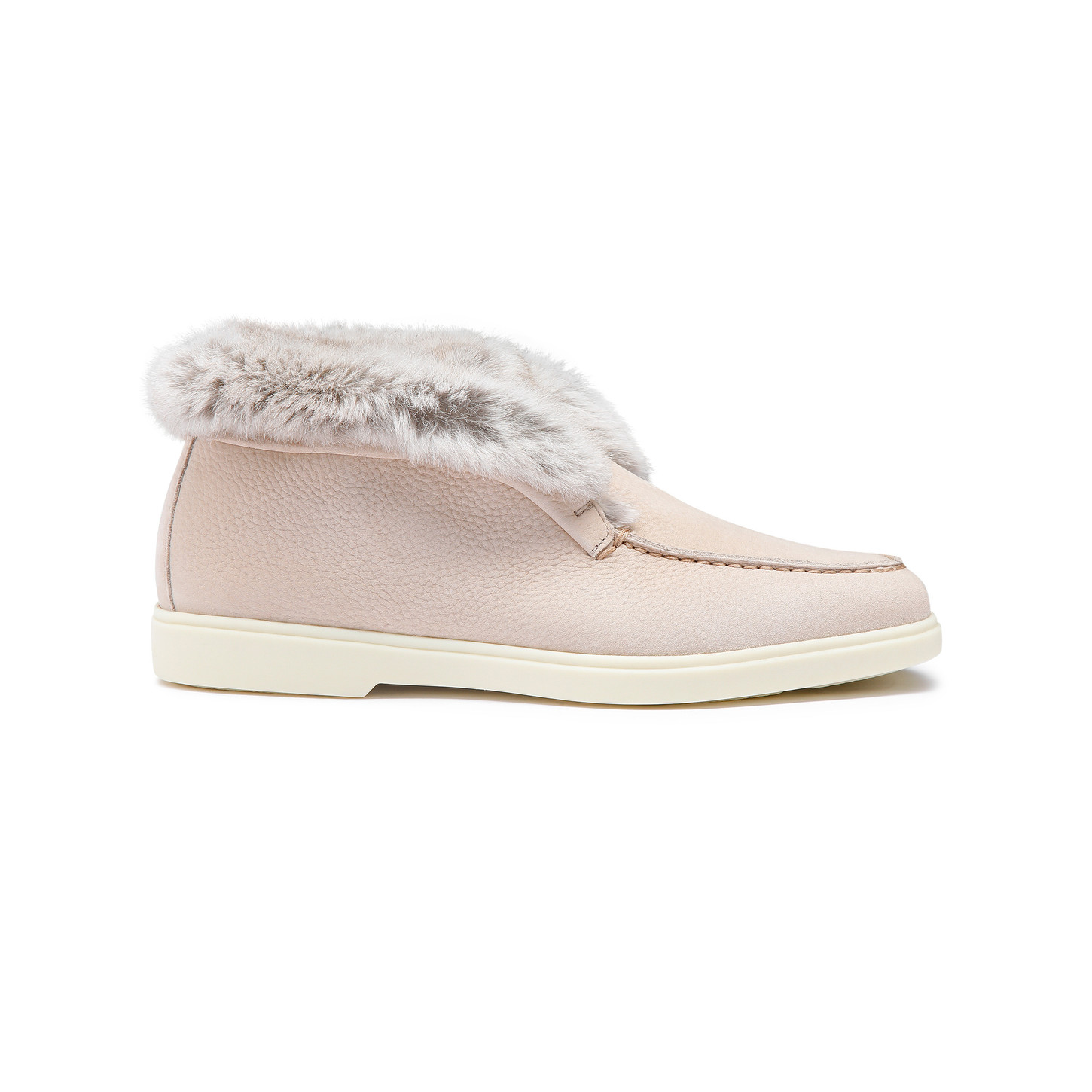 Santoni Stivaletto desert da donna in nabuk rosa