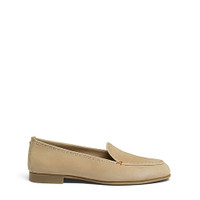 Women's beige suede loafer - Santoni - 1