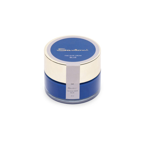 Blue shoe cream - Santoni - 2