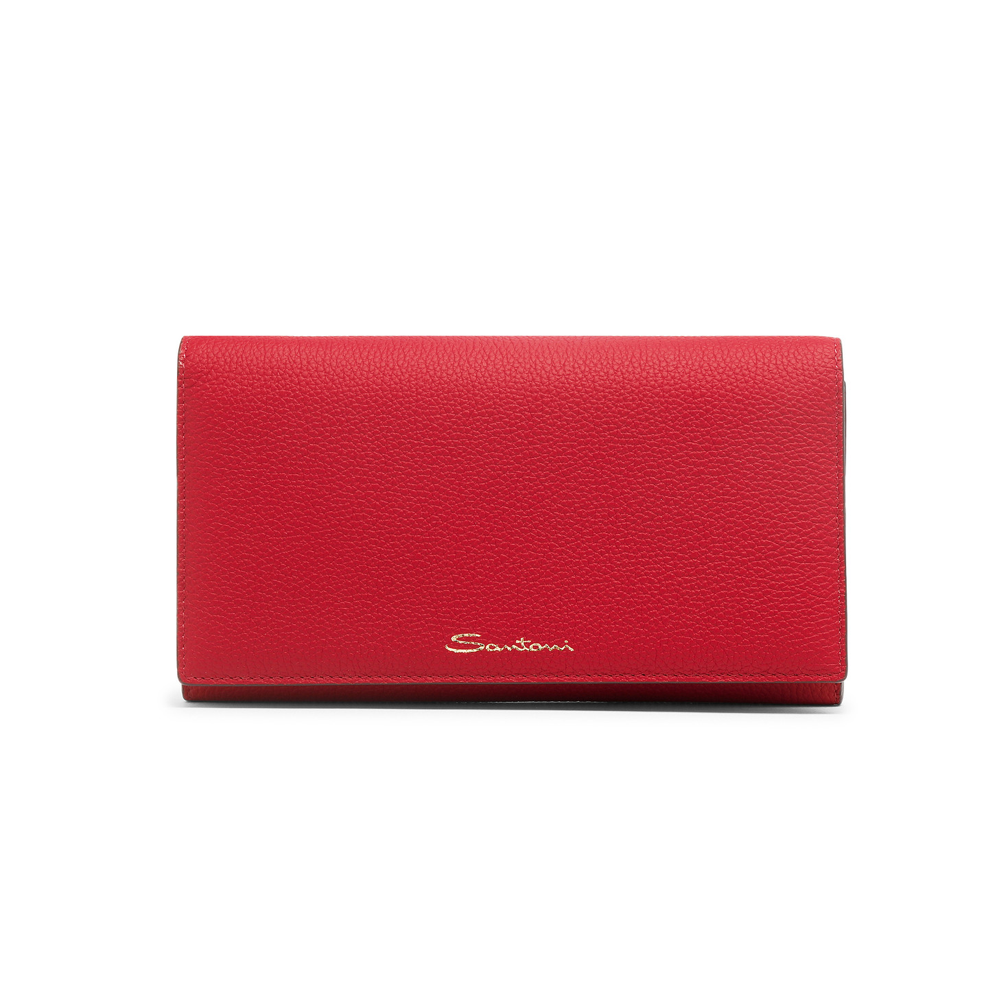 Santoni Borsa a tracolla in pelle rossa