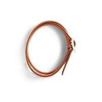 Nude tumbled leather bracelet - Santoni - 2