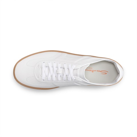 Men's white leather DBS Oly sneaker - Santoni - 4