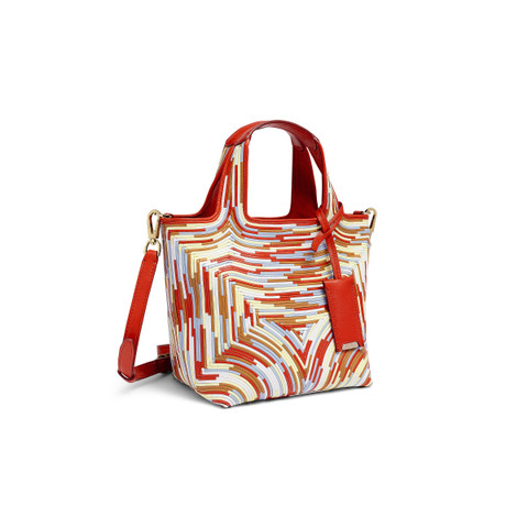 Multicolor leather handbag - Santoni - 3